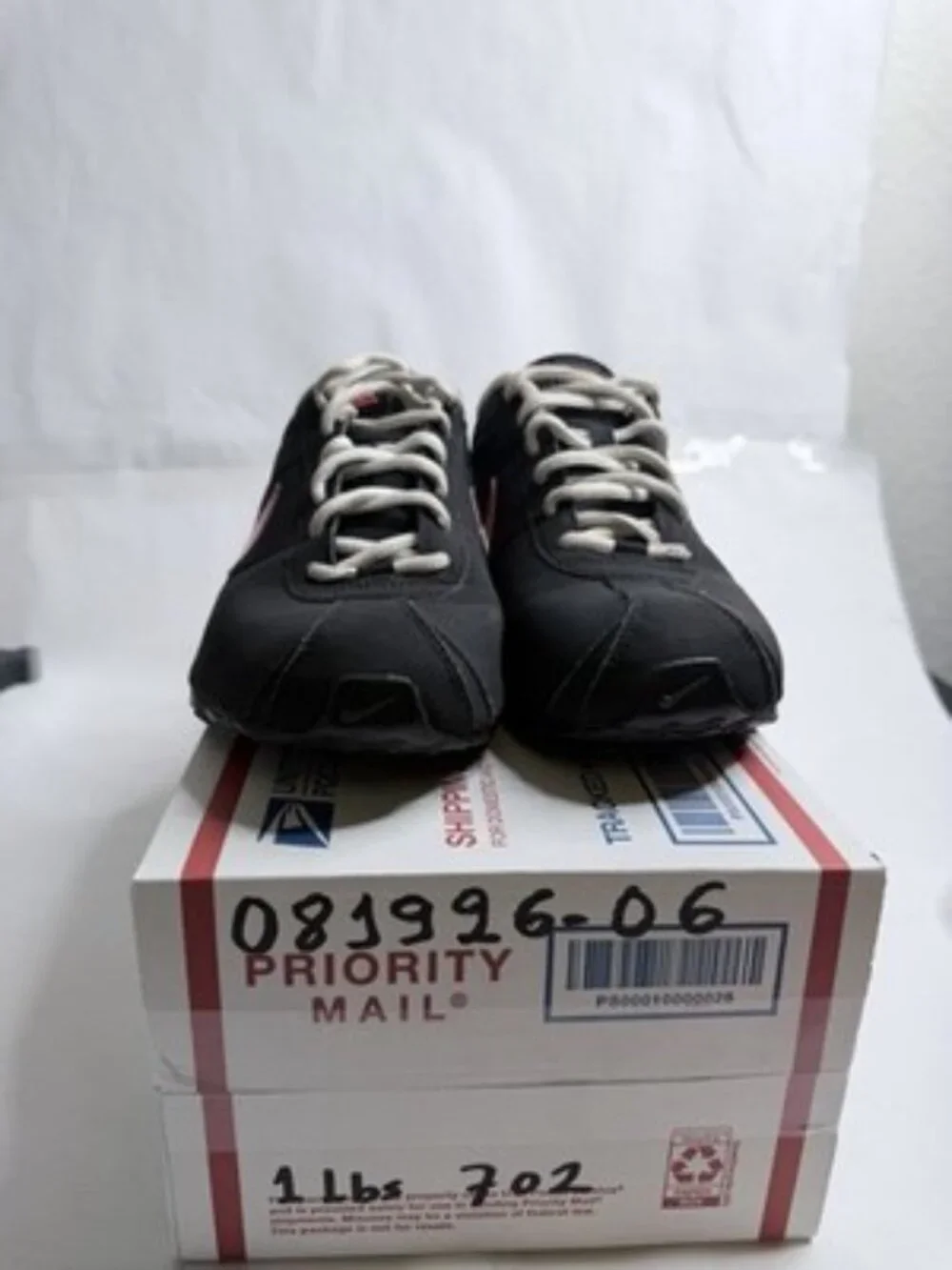 Women’s  Size 7Y Nike Shox Black R4 Ride Infrared Tl Running Shoes 310480 001 2